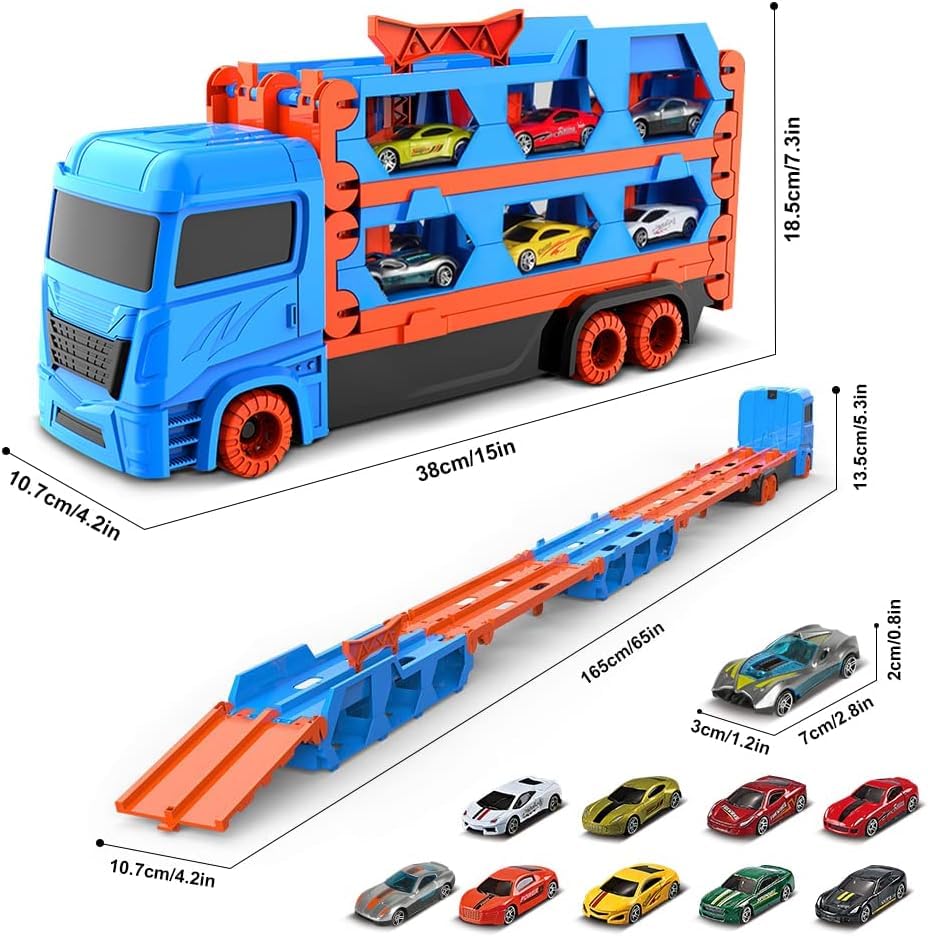 Fold-Out Race Truck