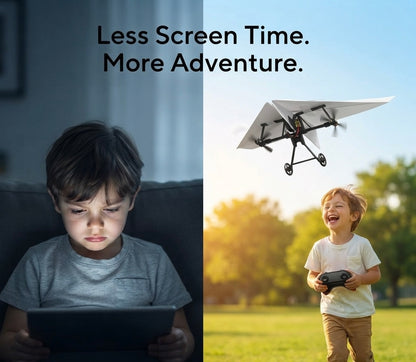 SkyGlider RC Paper Airplane