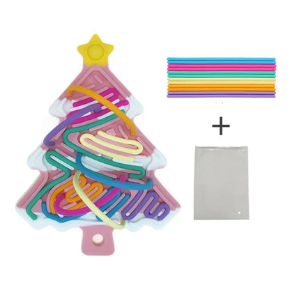 FestiveFuzz Christmas Tree Stress Reliever Toy
