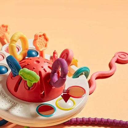 Octopus Sensory Pull Toy