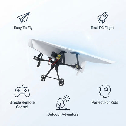 SkyGlider RC Paper Airplane