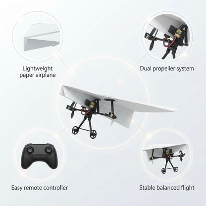 SkyGlider RC Paper Airplane