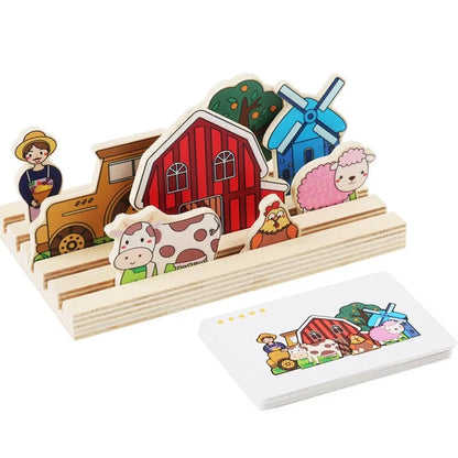 RoyalQuest Wooden Princess Castle Puzzle