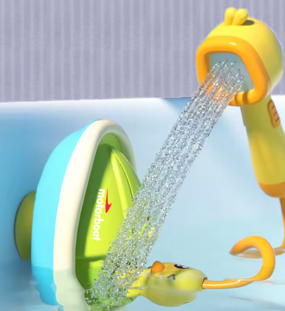 Baby Bath Toy with Duck Shower
