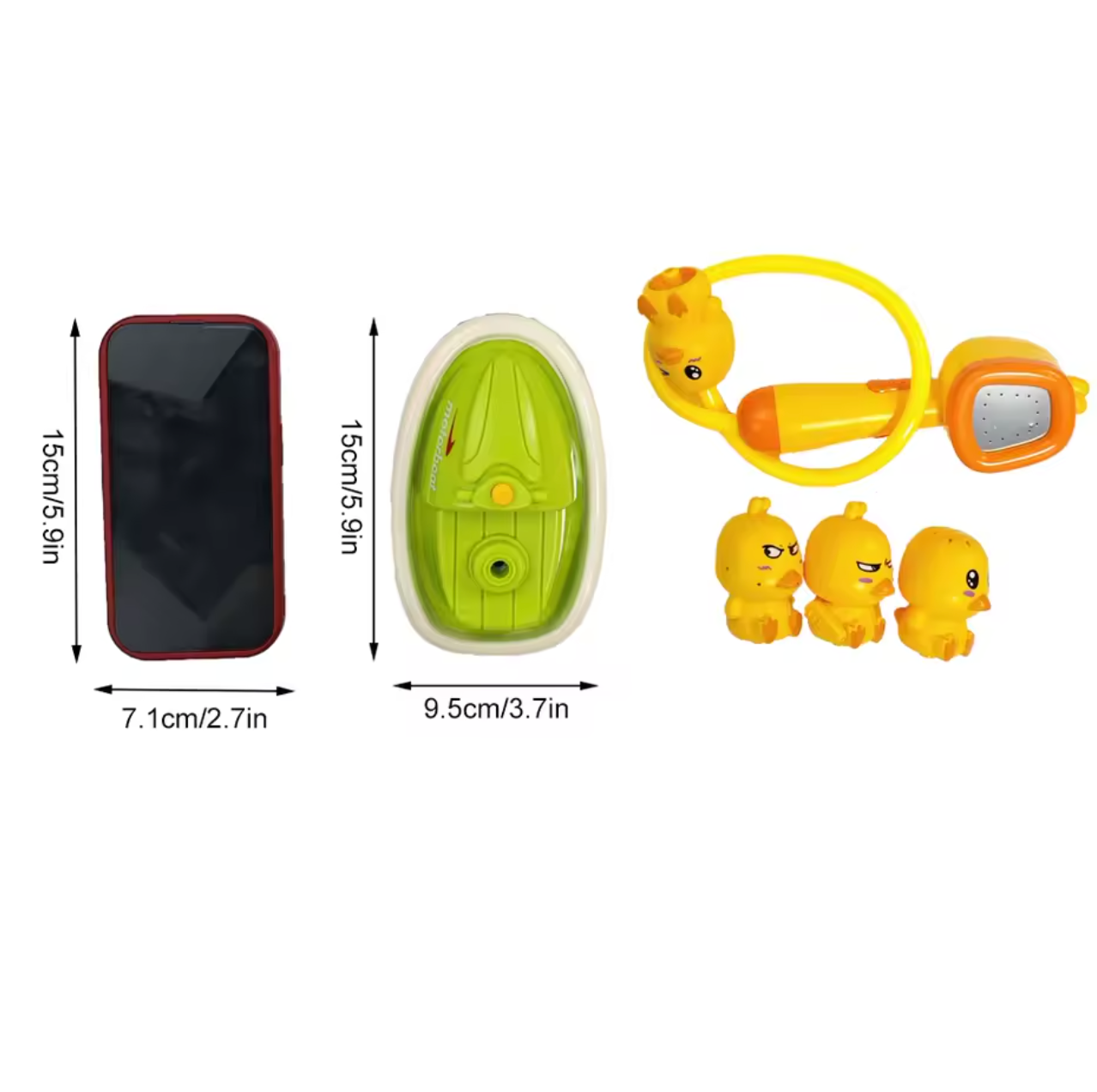 Baby Bath Toy with Duck Shower