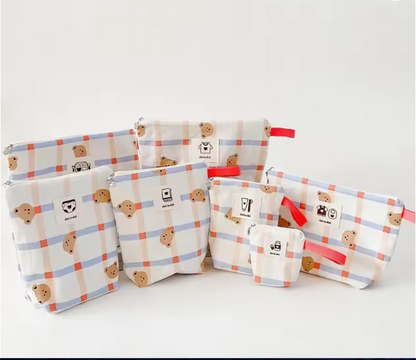 7-Piece Waterproof Baby Nappy Storage Bags