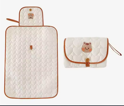 Portable Baby Changing Mat with Storage