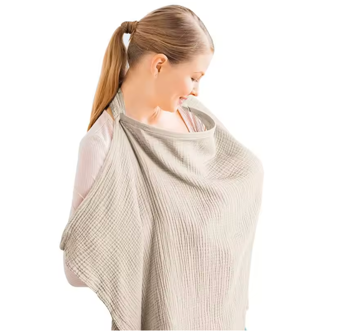 Breathable Cotton Nursing Cover
