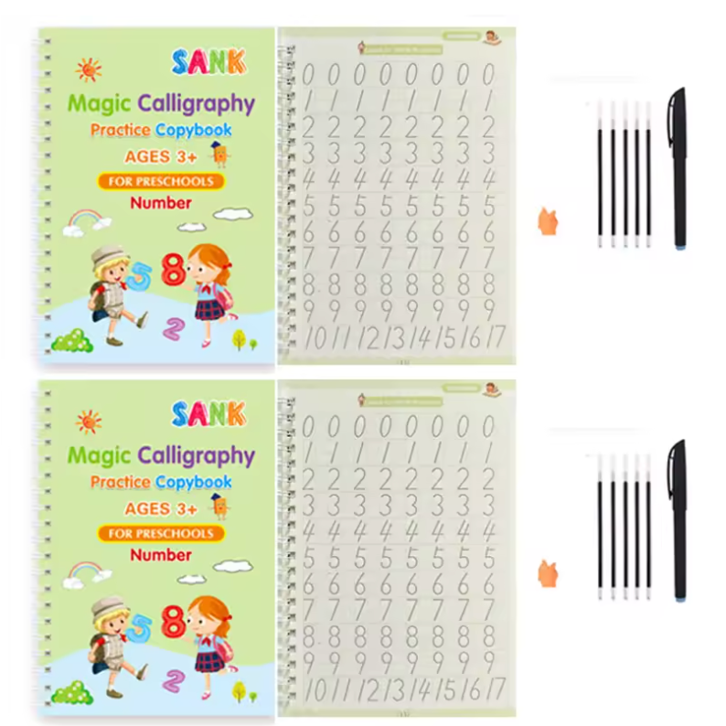 Magic Practice Copybook for Kids