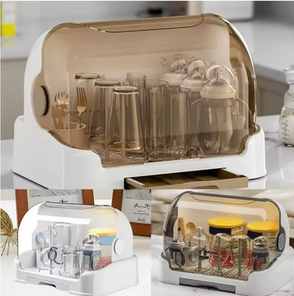 Portable Baby Bottle Drying Rack & Organiser