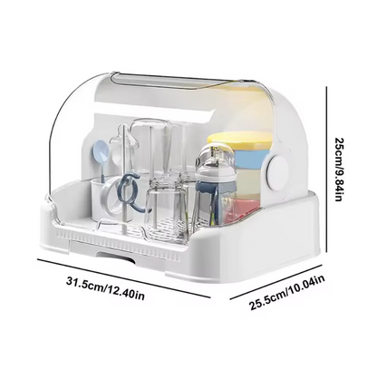 Portable Baby Bottle Drying Rack & Organiser
