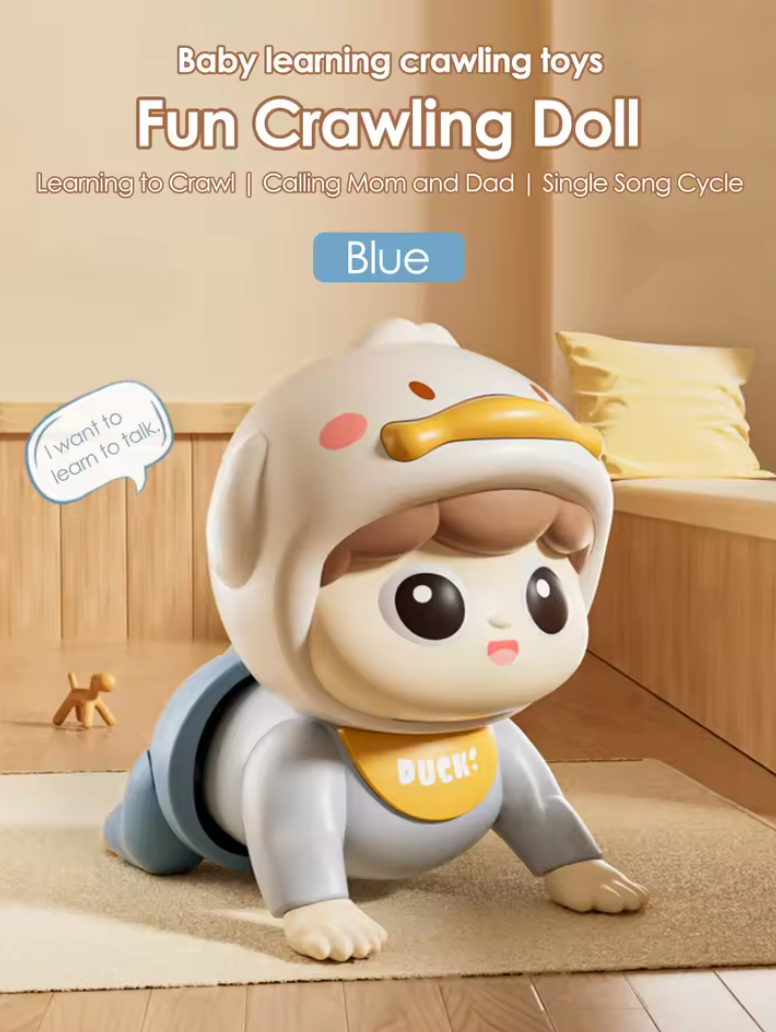 Crawling Baby Doll with Music