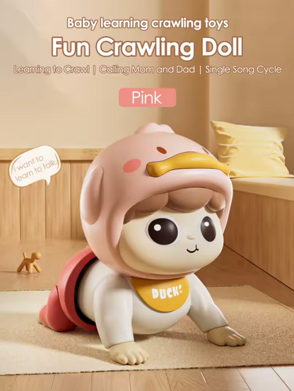 Crawling Baby Doll with Music