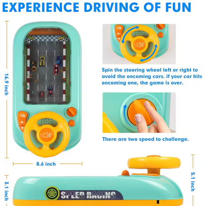 Musical Steering Wheel Toy for Kids