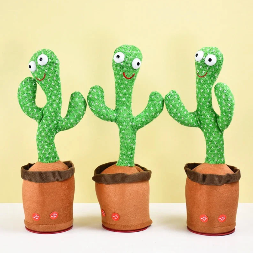 Dancing Talking Cactus Plush