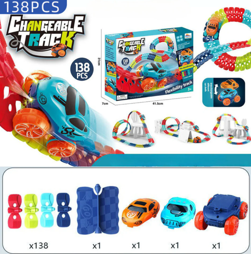 SpeedTrack Loop – Flexible Stunt Car Racing Set