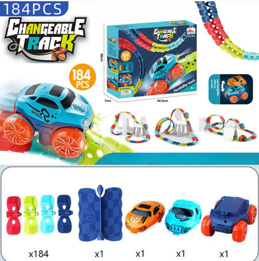 SpeedTrack Loop – Flexible Stunt Car Racing Set