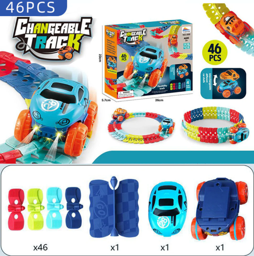 SpeedTrack Loop – Flexible Stunt Car Racing Set
