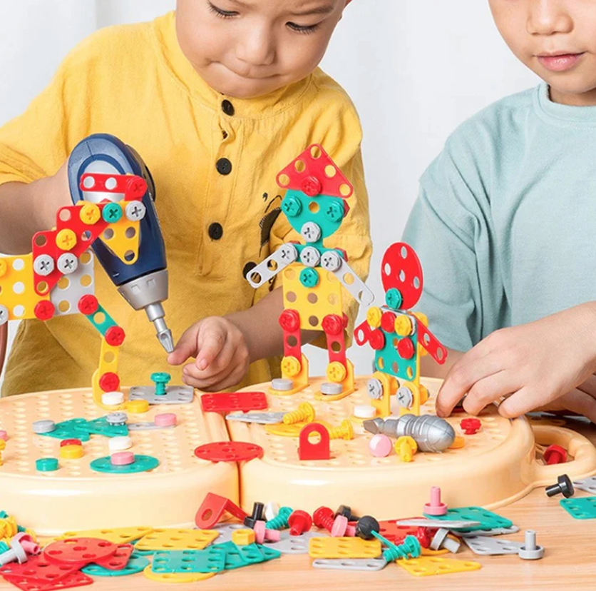 Build & Play – Creative Kids Drill and Construction Toolbox