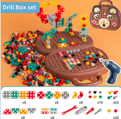 Build & Play – Creative Kids Drill and Construction Toolbox