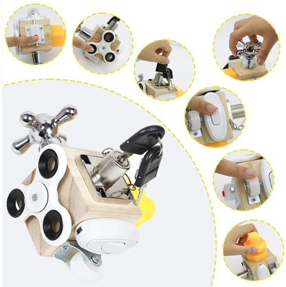 BusyPlay Cube – Montessori Activity Toy for Curious Kids