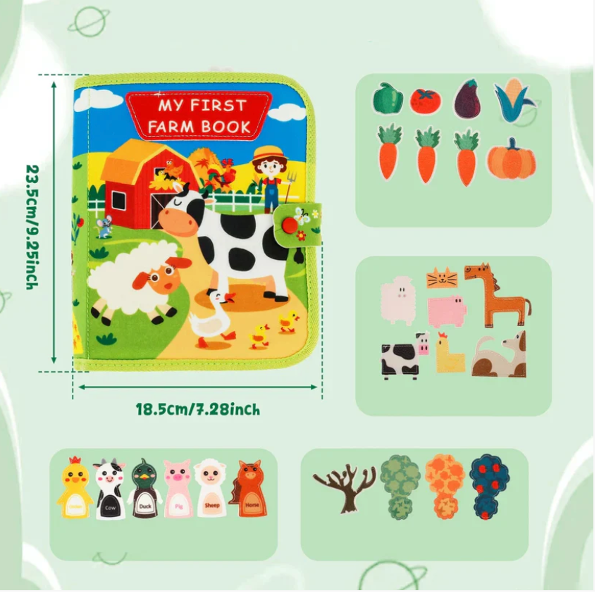 Farm Fun Adventure Book