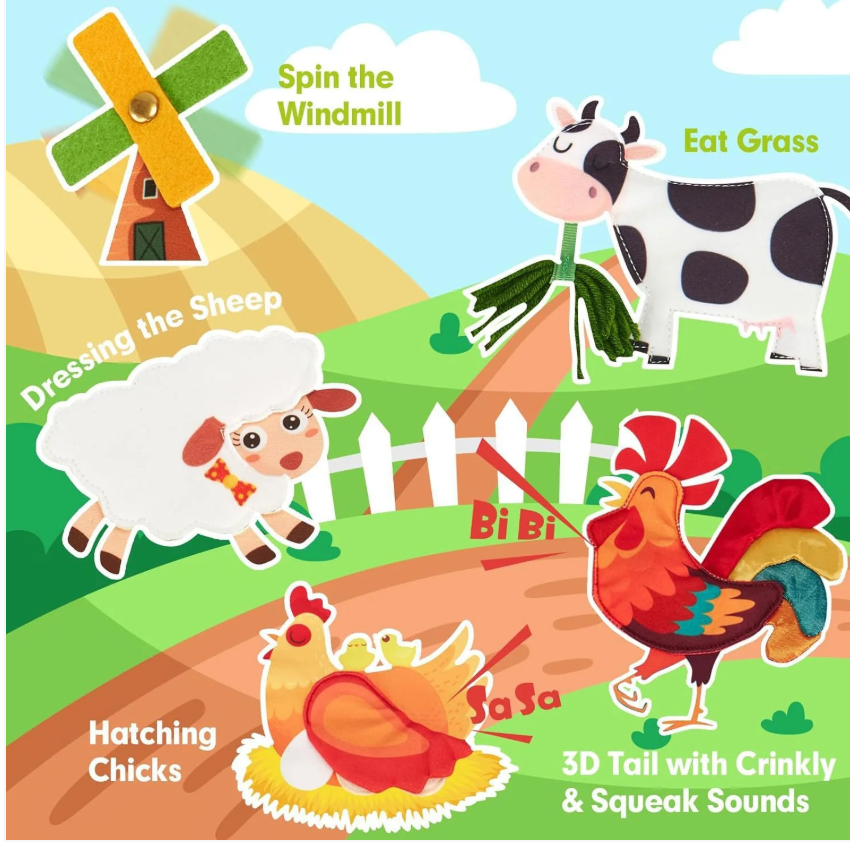 Farm Fun Adventure Book