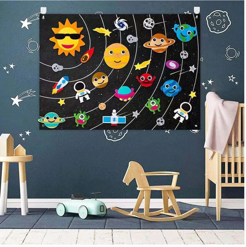 ImagiPlay Felt Board – Interactive Learning & Storytelling Toy for Kids