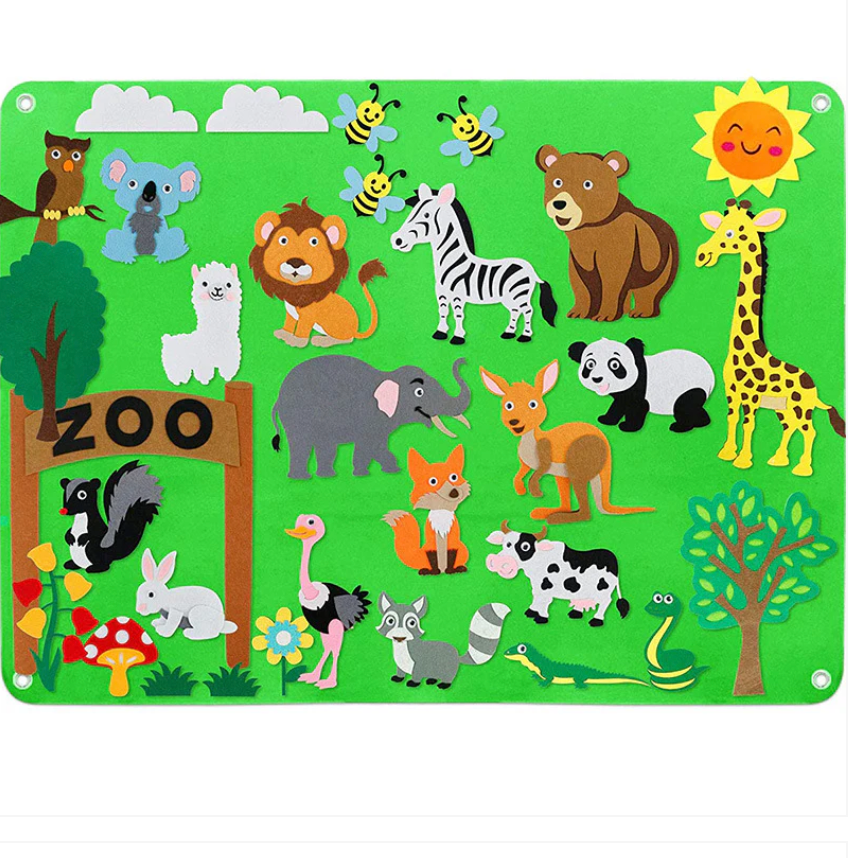 ImagiPlay Felt Board – Interactive Learning & Storytelling Toy for Kids