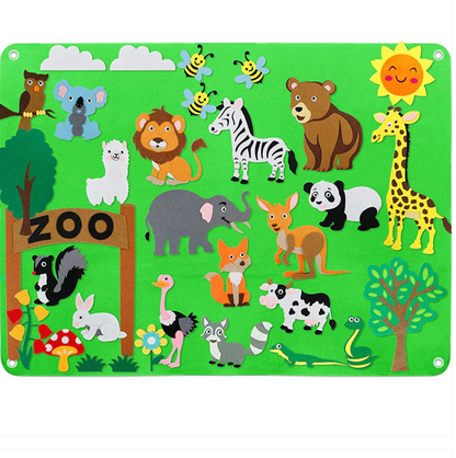 ImagiPlay Felt Board – Interactive Learning & Storytelling Toy for Kids