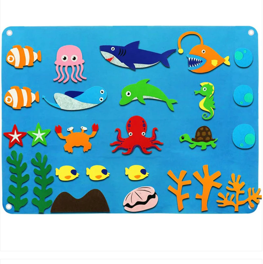 ImagiPlay Felt Board – Interactive Learning & Storytelling Toy for Kids
