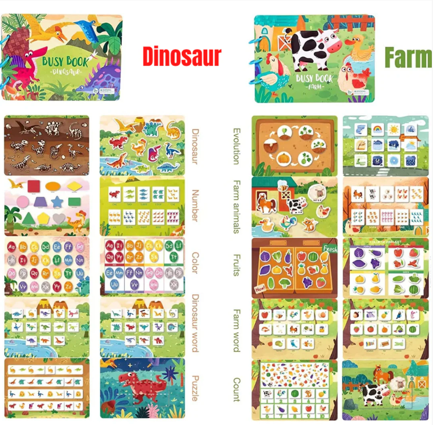 Montessori Busy Book