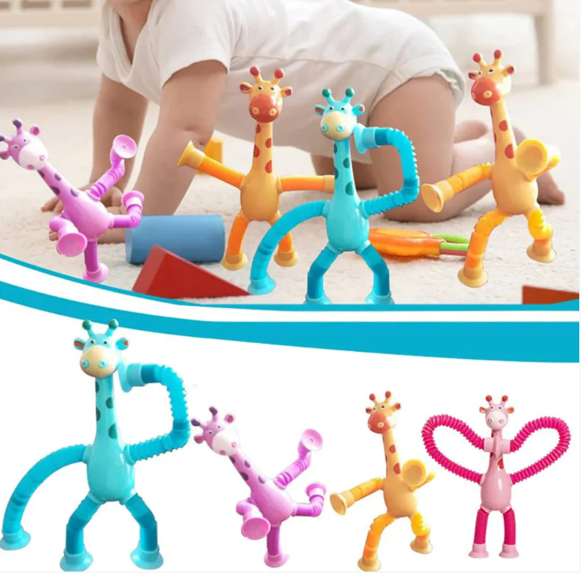 Montessori Sensory Giraffe Toy