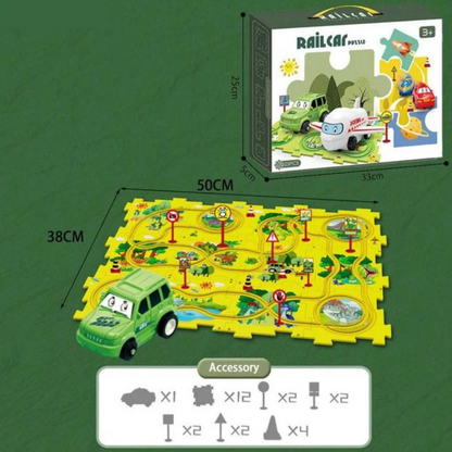 PuzzleTrack™ Customisable Car Racing Track