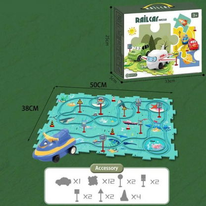 PuzzleTrack™ Customisable Car Racing Track