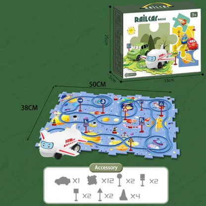 PuzzleTrack™ Customisable Car Racing Track