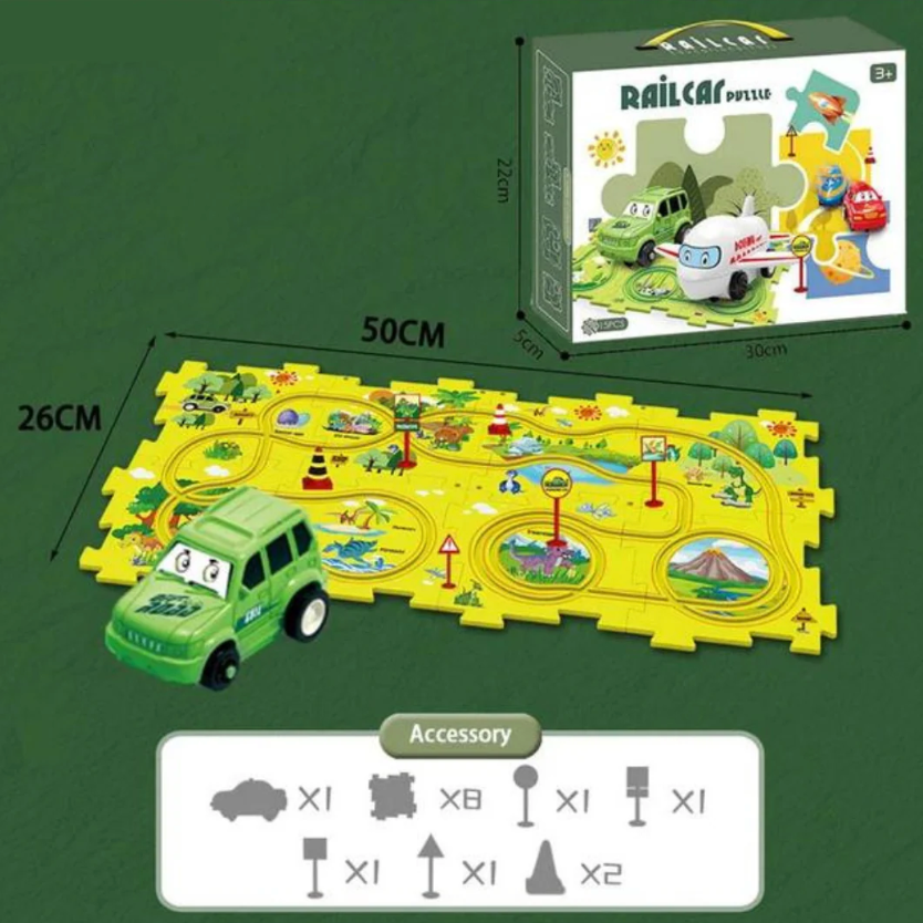 PuzzleTrack™ Customisable Car Racing Track