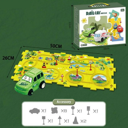 PuzzleTrack™ Customisable Car Racing Track