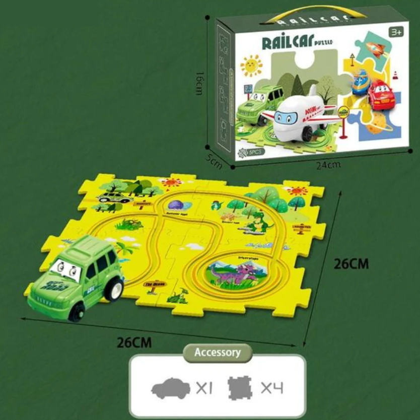 PuzzleTrack™ Customisable Car Racing Track