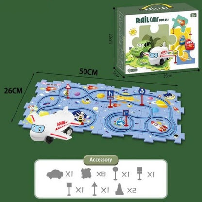 PuzzleTrack™ Customisable Car Racing Track