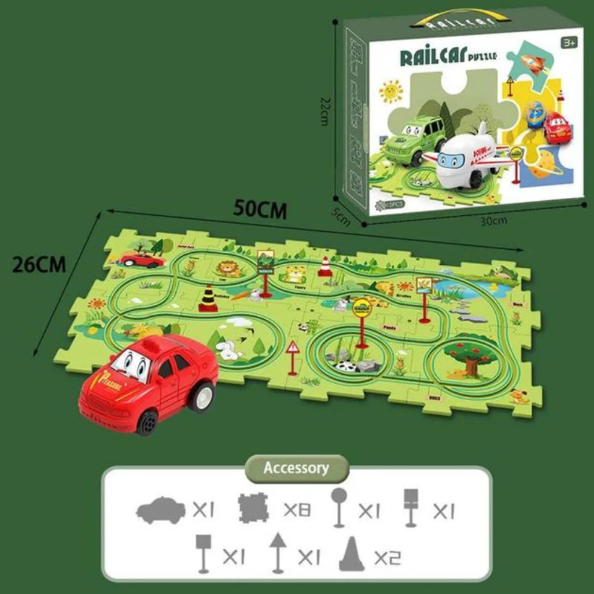 PuzzleTrack™ Customisable Car Racing Track