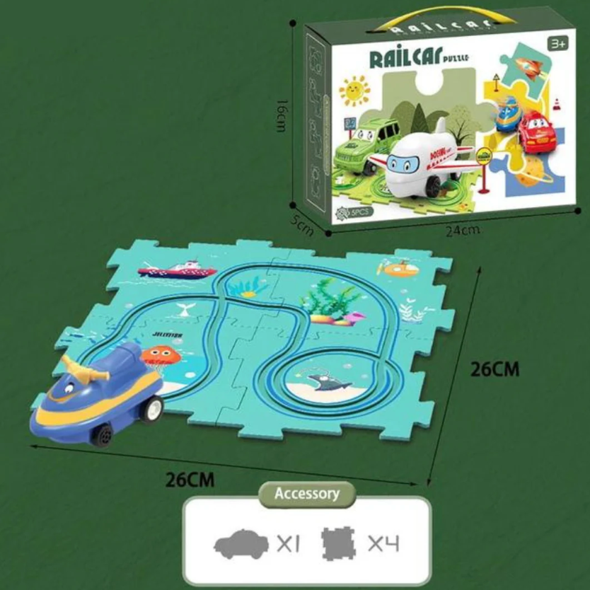 PuzzleTrack™ Customisable Car Racing Track