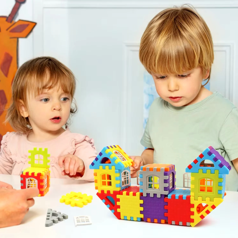 CreativeCity – Montessori Window Building Blocks Set