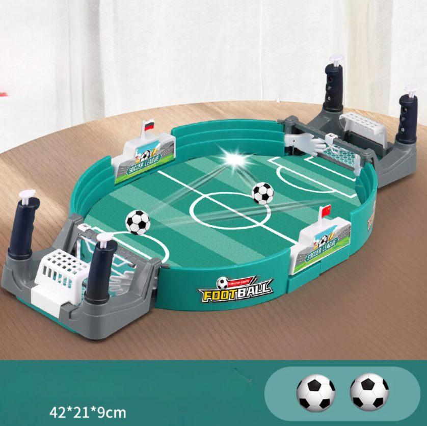 GoalMaster – Mini Table Football Game Set for Kids & Families