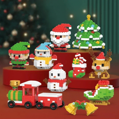 Festive Build & Display Christmas Figures
