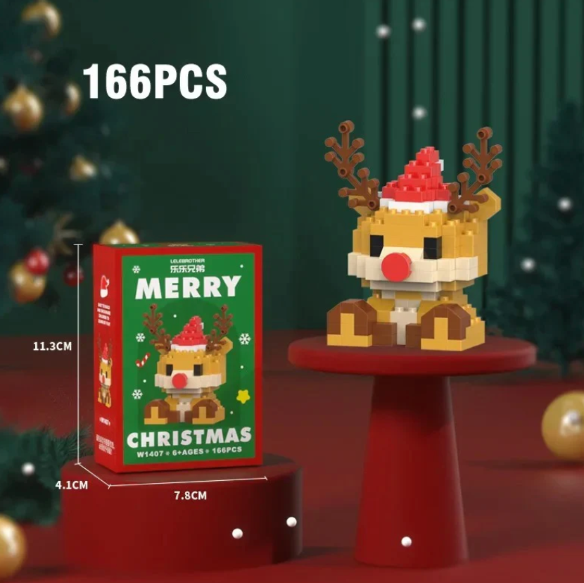 Festive Build & Display Christmas Figures