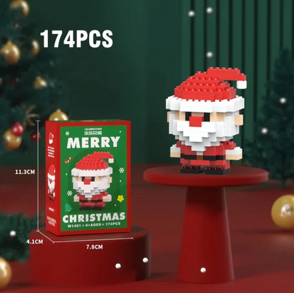 Festive Build & Display Christmas Figures