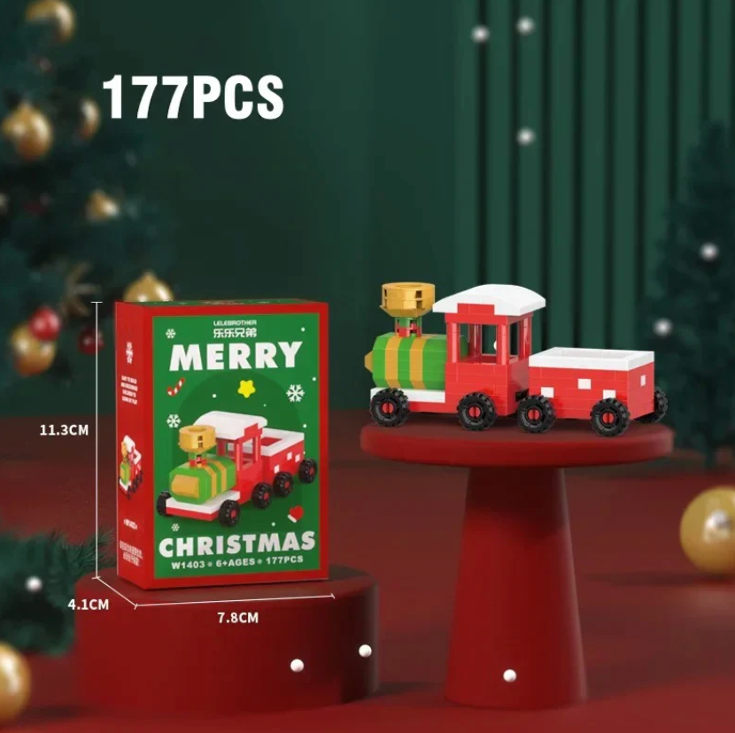 Festive Build & Display Christmas Figures