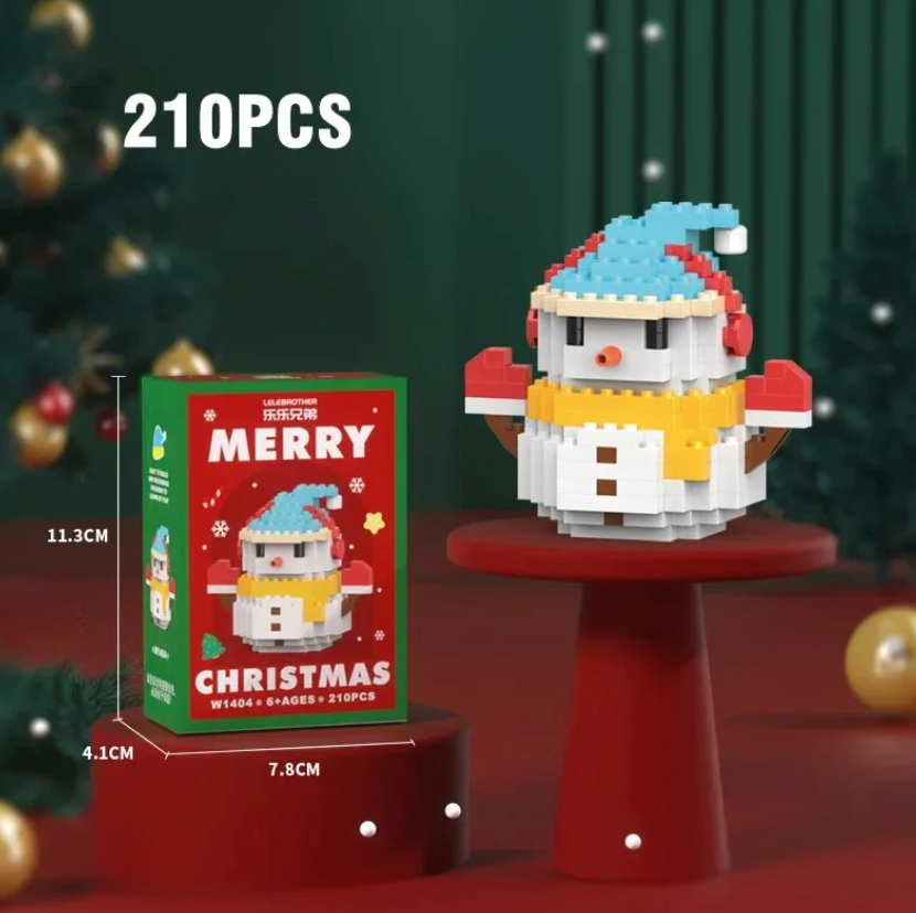 Festive Build & Display Christmas Figures