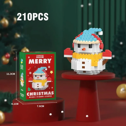 Festive Build & Display Christmas Figures